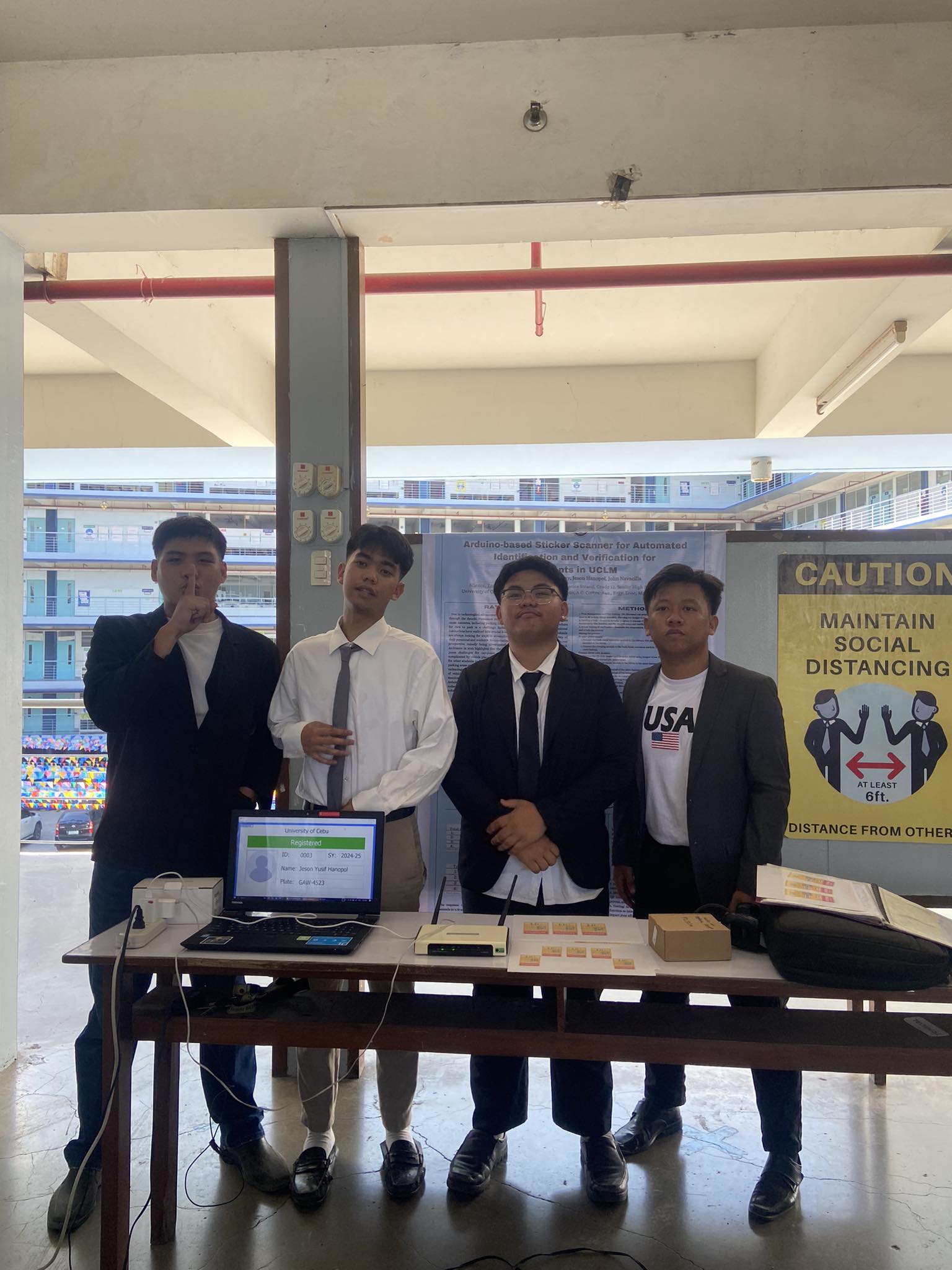 Arduino Based QR Code Scanner for Stickers